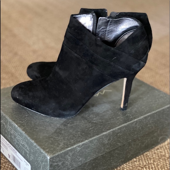 Via Spiga Shoes - Via Spiga- Blk suede booties.  Size 7.5